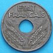 Монета Франция 10 сантимов 1943 год. KM# 898