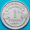Монета Франция 1 франк 1946 год. Бомон-ле-Роже.