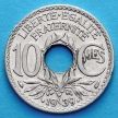 Монета Франции 10 сантимов 1939 год.