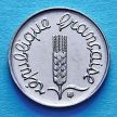 Монета Франции 1 сантим 1962-1970 год.