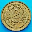 Монета Франция 2 франка 1940 год.