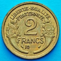 Франция 2 франка 1940 год.