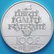 Монета Франция 100 франков 1989 год. 200 лет Декларации прав человека. Серебро.
