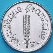 Монета Франция 1 сантим 1974 год. BU "Роса"
