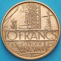 Франция 10 франков 1974 год. Тип В. BU