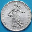 Монета Франция 1 франк 1915 год. Серебро