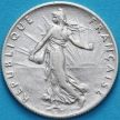 Монета Франция 50 сантим 1919 год. Серебро.