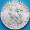 Монета Франция 100 франков 1987 год. Генерал Жильбер Лафайет. Серебро