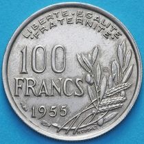 Франция 100 франков 1955 год. МД Бомон-ле-Роже.