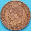 Монета Франция 2 сантима 1855 год. ВВ