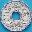 Монета Франция 5 сантимов 1919 год. aUNC