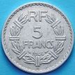 Монета Франции 5 франков 1946 год. Монетный двор Бомон-ле-Роже.