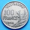 Монета Франция 100 франков 1956 год. МД Бомон-ле-Роже.