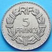 Монета Франции 5 франков 1933 год.