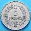 Монета Франции 5 франков 1935 год.
