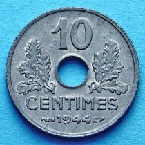 Франция 10 сантимов 1944 год. KM# 903