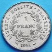 Монета Франции 1 франк 1992 г. 200 лет Французской Республике