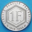 Монета Франции 1 франк 1988 год. 30 лет Пятой Республике