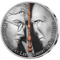 Франция 10 евро 2021 год. Гарри Поттер и Лорд Волдеморт. Серебро. Буклет