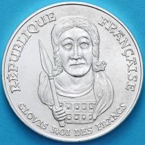 Франция 100 франков 1996 год. Король Хлодвиг I