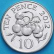Монета Гернси 10 пенсов 2012 год. Томат.