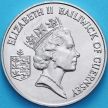 Монета Гернси 2 фунта 1986 год. XIII Игры Содружества