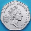 Монета Гернси 50 пенсов 1985 год. Фрезия