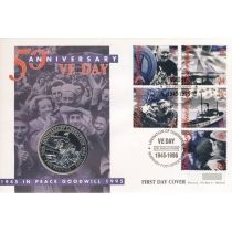 Гернси 2 фунта 1995 год. 50 лет освобождения Нормандских островов
