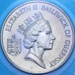Монета Гернси 10 пенсов 1986 год.  BU