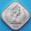 Монета Гернси 10 шиллингов 1966 год. Вильгельм Завоеватель.