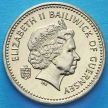 Монета Гернси 1 фунт 2001 год.