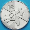 Монета Гибралтар 10 пенсов 2019 год. Островные игры. АА.