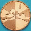 Монета Гибралтар 1 пенни 2019 год. Островные игры. АF