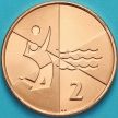 Монета Гибралтар 2 пенса 2019 год. Островные игры. АА