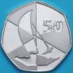 Монета Гибралтар 50 пенсов 2019 год. Островные игры. АС