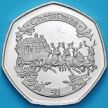 Монета Гибралтар 50 пенсов 2008 год. Рождество