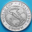 Монета Гибралтар 1 крона 1990 год. ЧМ по футболу. №2