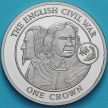 Монета  Гибралтар 1 крона 2008 год. Гражданская война в Англии