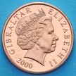Монета Гибралтара 2 пенса 2000 год. Маяк на мысу Европа-Пойнт.