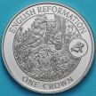 Монета  Гибралтар 1 крона 2009 год. Английская Реформация