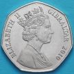 Монета Гибралтар 50 пенсов 2010 год. Захват Гибралтара.