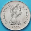 Монета Гибралтар 25 новых пенсов 1971 год. Макака Магот.