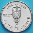 Монета Гибралтар 5 пенсов 2004 год. 300 лет захвату Гибралтара.