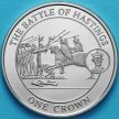 Монета  Гибралтар 1 крона 2008 год. Битва при Гастингсе.