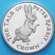 Монета  Гибралтара 1 крона 1995 год. Кролик Питер.