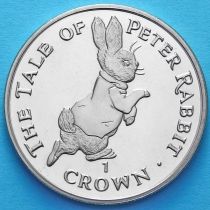 Гибралтар 1 крона 1995 год. Кролик Питер.