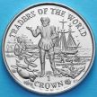 Монета  Гибралтара 1 крона 1998 год. Сэр Вальтер Рейлих.