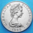 Монета  Гибралтара 1 крона 1980 год. Горацио Нельсон.