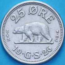 Гренландия 25 эре 1926 год. №2