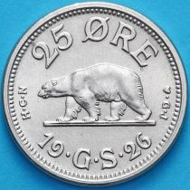 Гренландия 25 эре 1926 год. UNC